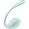 Satisfyer Hladká Lístková - inteligentné vibračné vajíčko (zelené)