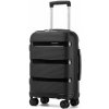 Ľahký kabínový PP kufor Kono - čierny - 31 L