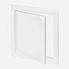 Den Braven - Revizní dvířka PVC, 500 mm x 500 mm, otočný zámek, bílá