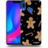 Picasee silikónový čierny obal pre Huawei Nova 3 - Gingerbread