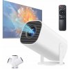 PROJEKTOR ANDROID 12.0 TV 5G WIFI MINI 1080P PRENOSNÝ OTOČNÝ 180°