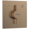 Hansgrohe DuoTurn E - Batéria pod omietku, na 2 spotrebiče, kefovaný bronz - 75417140