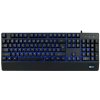 C-TECH Klávesnice KB-104BK, USB, 3 barvy podsvícení, černá, CZ/SK