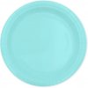 Party Papierové taniere tyrkysové 18 cm – 6 ks