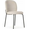 Čierno-krémové jedálenské stoličky v súprave 4 ks Daia – Marckeric