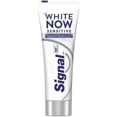 Signal White Now Sensitive bieliaca zubná pasta na citlivé zuby 75 ml