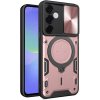 Techsuit CamGuard Pro kryt na Samsung Galaxy A36 5G – ružovo-zlatý
