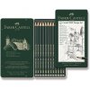 Faber Castell Faber-Castell, grafitová sada ceruziek Castell 9000, 12 ks, design set