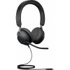 Jabra Evolve2 40 SE slúchadlá do uší káblové, 24189-999-899, stereo, čierna; 24189-999-899