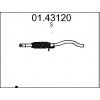 Výfukové potrubie MTS 01.43120