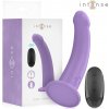 Intense - eddie vibrator 17.5 cm 10 vibrations purple remote control
