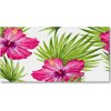 Foto obraz akrylové sklo Havajské kvety 100x50 cm