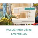 Šijací stroj Husqvarna Emerald 116