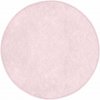 Svetloružový prateľný okrúhly koberec vhodný pre robotické vysávače ø 80 cm Comfort – Mila Home
