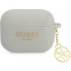 Guess 4G Charm Silikónové Puzdro pre Airpods Pro GUAPLSC4EG