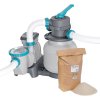 Bestway 58497 Piesková filtrácia PROFI EVO 6056 l/hod s filtračným pieskom 25 kg