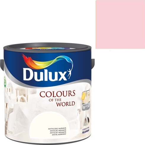 Dulux CoW interiérová farba - ružový parfum 2,5l, Dulux CoW ružový parfum,  2,5l, mies f od 13,5 € - Heureka.sk
