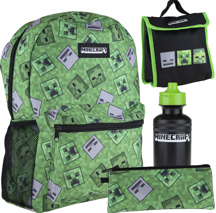 Minecraft Creeper a Skeleton + doplňků