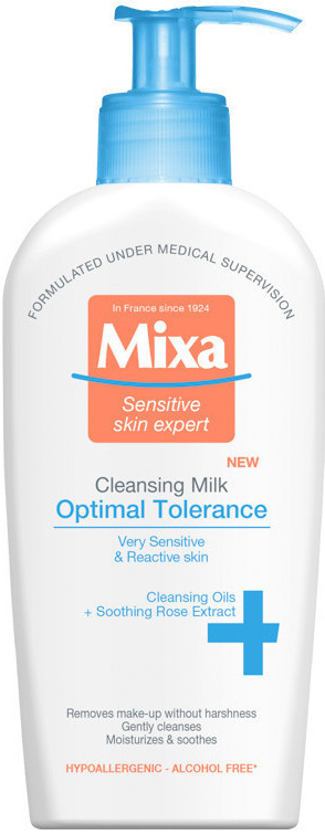 Mixa Optimal Tolerance Čistiace mlieko 200 ml