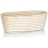 Banquet Ošatka oválna na kysnutie chleba Natural 26 x 13 x 9 cm, klas