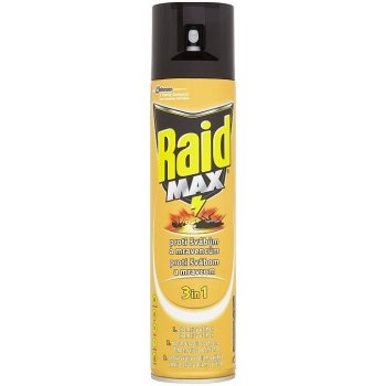 Raid MAX 3 v 1 lezoucí hmyz 400 ml