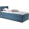 Posteľ boxspring s úložným priestorom NOVO s hlavovým čelom
