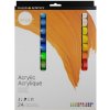 Daler-Rowney Akrylové farby Simply 12 ml, 24 ks