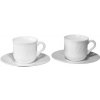MAKRO - Sada 6ks šálka a 6ks podšálka Ebro 220ml