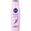 Nivea Hairmilk Natural Shine ošetrujúci šampón na unavené vlasy bez lesku 250 ml