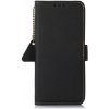Peňaženkové puzdro RFID Leather case čierne – Xiaomi 14T