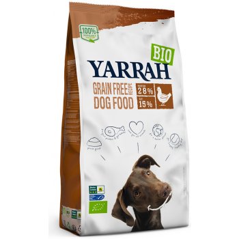 Yarrah Bio bez obilnín bio kuracie 10 kg