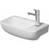 Duravit ME by Starck - Umývadielko 400x220 mm, bez prepadu, biela 0717400000
