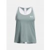 Dievčenské tielko Under Armour Tech Knockout Tank Zelená YXS