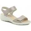 IMAC I3639e41 béžové dámske sandále na klinovom opätku - EU 40
