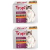 TROPI vlhké krmivo pre mačky, vrecúško 100 g, mix príchutí x 24 ks