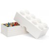 LEGO® úložný box 25 x 50 x 18 cm biela