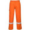 PORTWEST Kalhoty Bizflame Plus FR26, do pasu POR-FR26ORRXXXL 3XL Oranžová Standartní