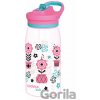 Plastová fľaša s náustkom Glow Kids Melodic Flowers 580 ml - Quokka