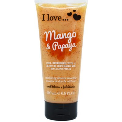 I love Mango & Papaya Exfoliating Shower Smoothie Peeling 200 ml