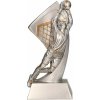 Futbalový brankár - Víťazná trofej na podstavci s vlastným textom: 17,5cm