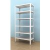 Kovový regál Drumy 1800x900x400/6, 130kg/pol., biela