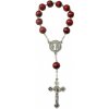 Ruženec: desiatok, benediktínsky - bordový - R910