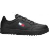 Pánske tenisky Tommy Hilfiger, RETRO BASKET ESSENTIAL čierna,biela,červená 44