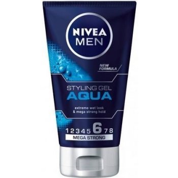 Nivea for Men Aqua Gel gél na vlasy s mokrým efektom 150 ml od 3,26 € -  Heureka.sk