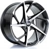 BOLA B18 hliníkové disky 9,5x19 5x108 ET25 DO 45 GUNMETAL POLISHED FACE
