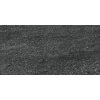 Rako Quarzit mrazuvzdorná rektifikovaná dlažba 29,8x59,8x0,9 cm R9A Čierna matná DAKSR739 1,26m2