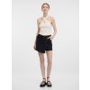 ORSAY Čierne dámske džínsové kraťasy 36