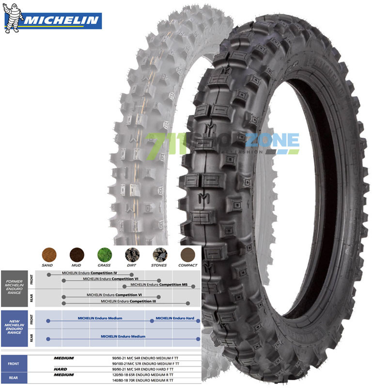 Michelin Enduro Medium 140/80 R18 FIM 70R