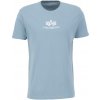 Alpha Industries Basic T ML Mediterianian greyblue tričko pánske Veľkosť: L, Farba: modrá