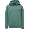 Chlapčenská mikina cez hlavu Lewro, PADRIN Zelená,Čierna, 116-122